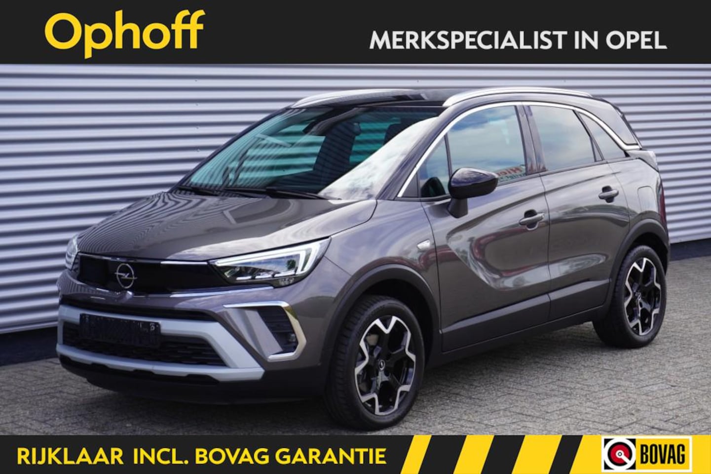 Opel Crossland - 1.2 Turbo 110pk Ultimate / Camera / AGR-stoelen / Navigatie / LED - AutoWereld.nl