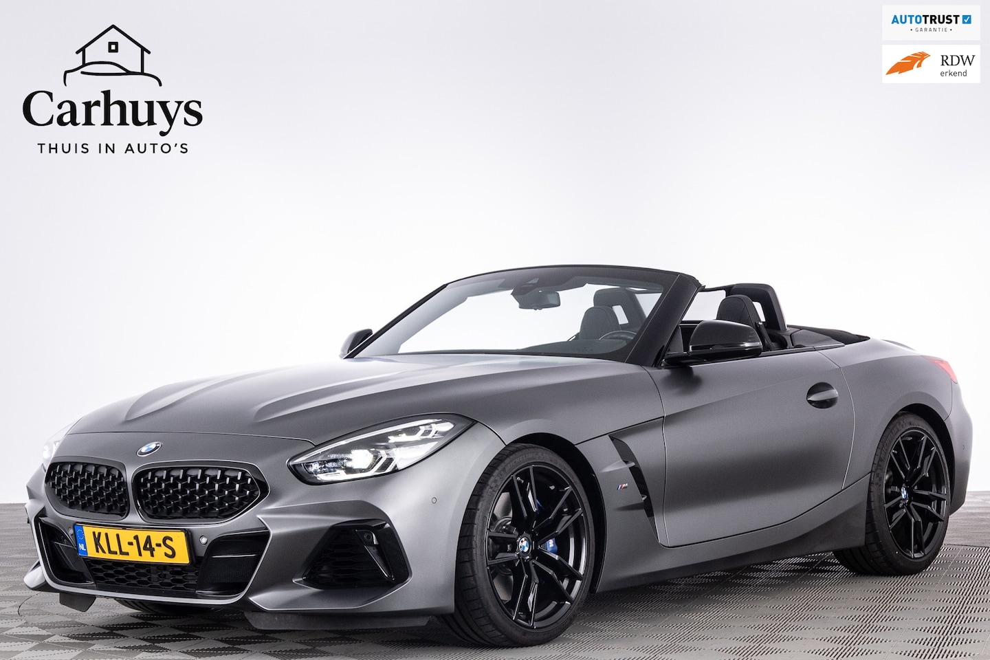 BMW Z4 Roadster - M40i High Executive M-Sport Frozen Grey|HUD|H&K|Keyless|M sportstoelen|Comfort Acces|Adapt - AutoWereld.nl