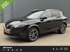 Nissan Qashqai - 1.3 MHEV Tekna / Trekhaak / Panoramadak / HUD / Elektr Bestuurders Stoel / Elektr. Achterk