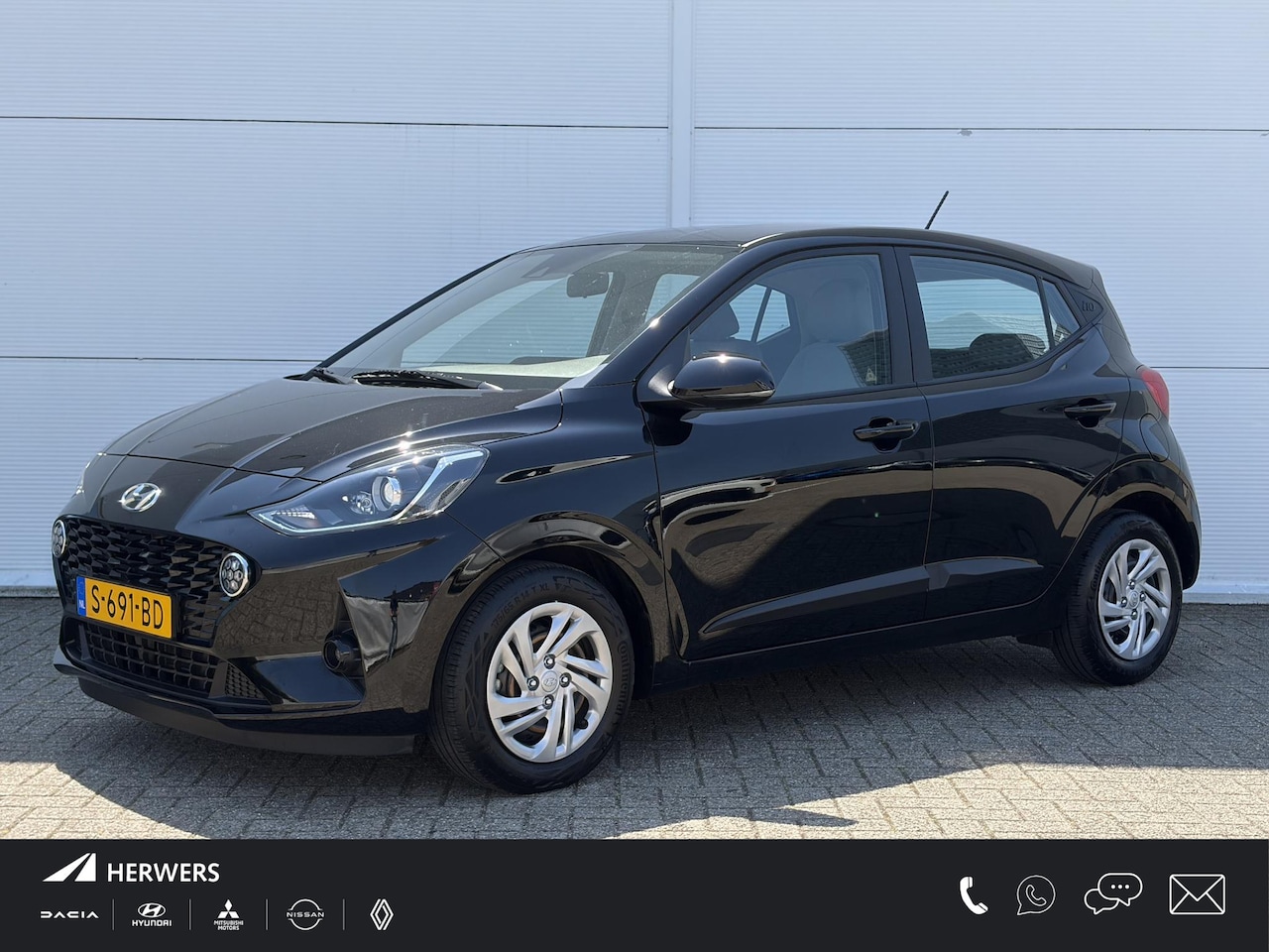 Hyundai i10 - 1.0 Premium / Airco / Apple Carplay/Android Auto / Cruise control / - AutoWereld.nl