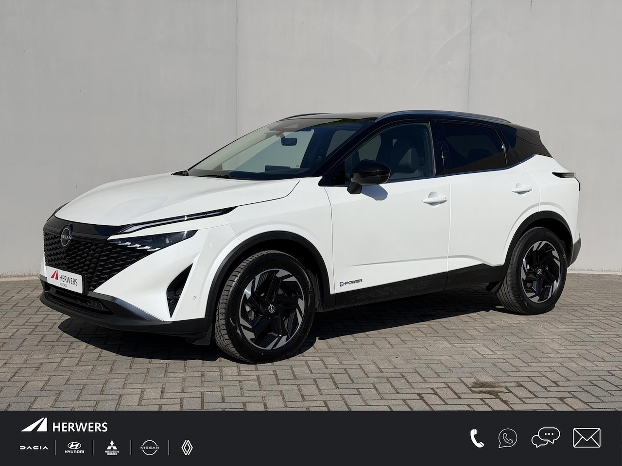 Nissan Qashqai - 1.5 e-Power N-Connecta / Panoramadak / Facelift / Navigatie / 360 Camera / Dodehoek Detect - AutoWereld.nl
