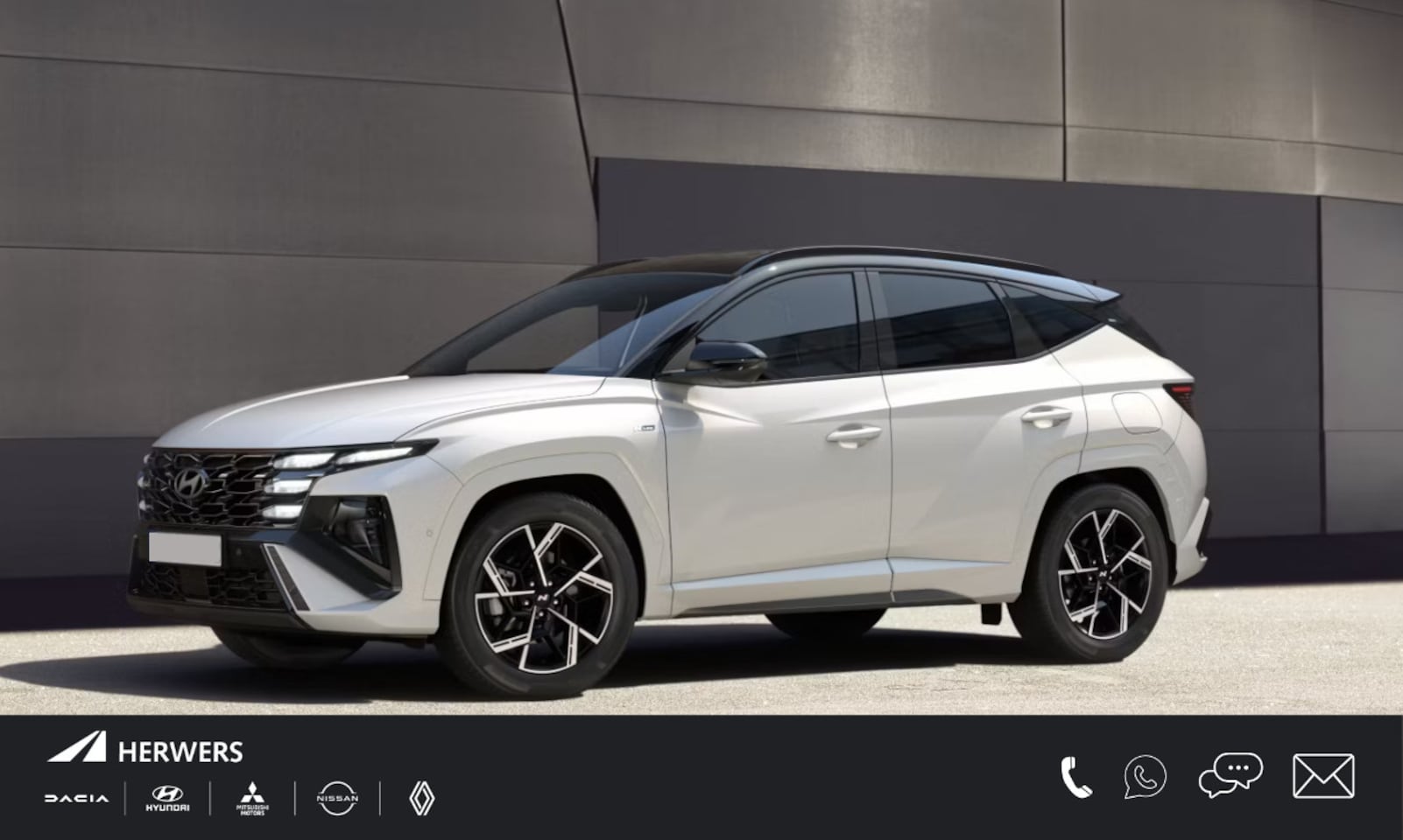 Hyundai Tucson - 1.6 T-GDI PHEV N Line Business / Herwers Private Lease Actie € 688.- p/m / - AutoWereld.nl