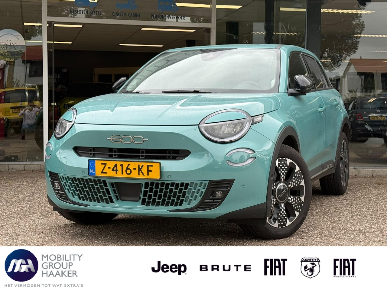 Fiat 600e - La Prima 54 kWh | Camera | Carplay | Leer - AutoWereld.nl