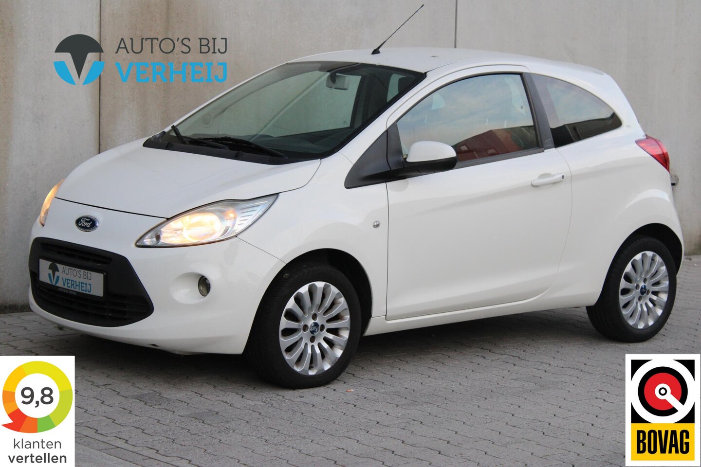 Ford Ka - 1.2 Titanium / AIRCO / LICHTMETALEN VELGEN / WEINIG KM! - AutoWereld.nl