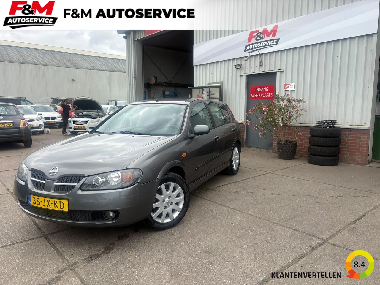 Nissan Almera - 1.8 Tekna Airco, radio, trekhaak - AutoWereld.nl