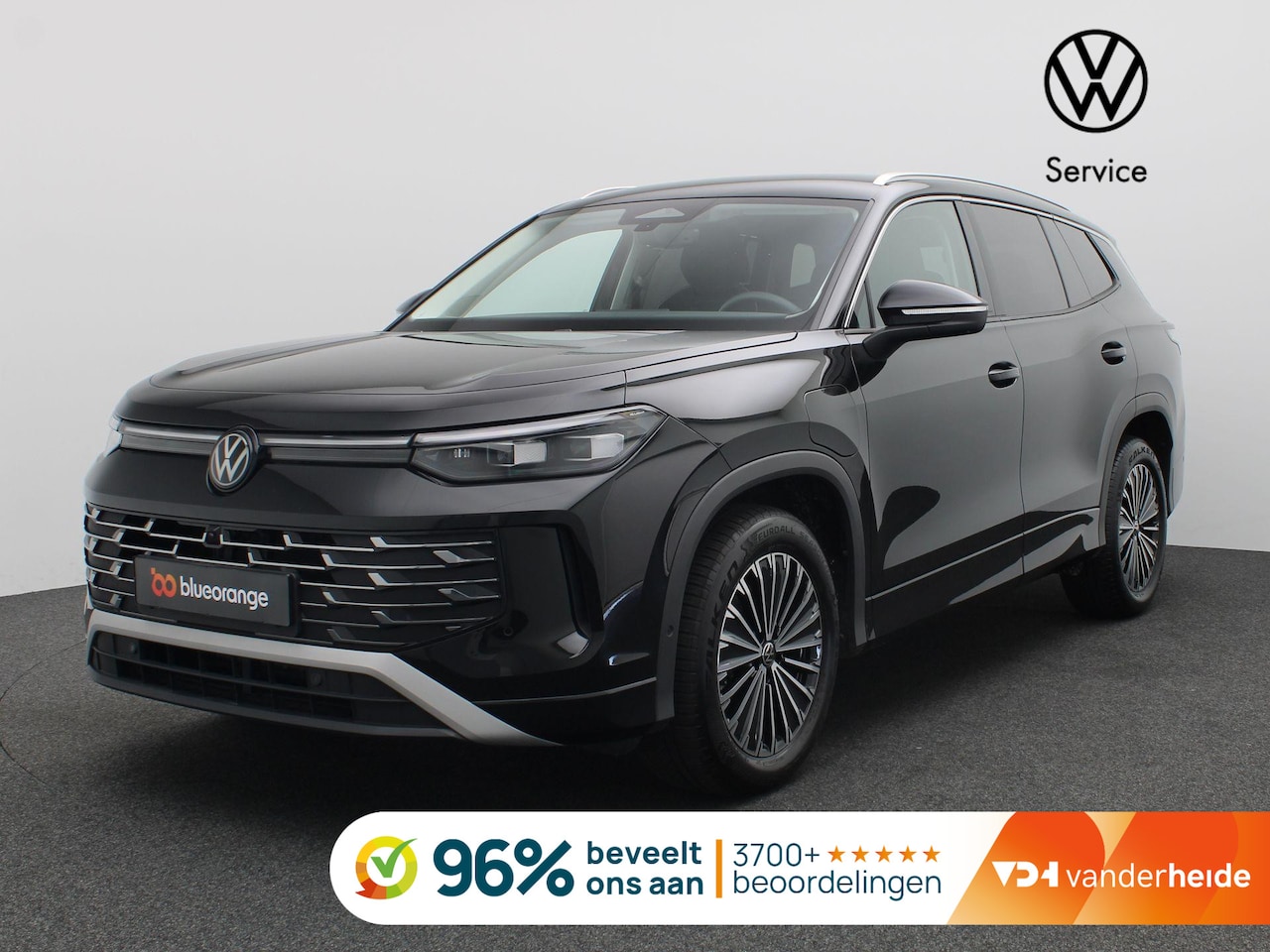 Volkswagen Tayron - 1.5 eHybrid Elegance 204PK DSG 204PK DSG Stoel-stuurverwarming, Trekhaak, 360gr. Camera, N - AutoWereld.nl