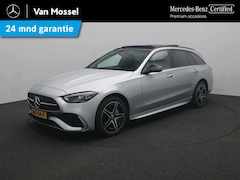 Mercedes-Benz C-klasse Estate - 300 e Business Solution AMG / Trekhaak / Panaroma-dak / Night-Pakket / Memory-Stoelen /