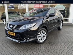 Nissan Qashqai - 1.2 Tekna Automaat, 101906km NAP, Leder, stoelverwarming, 360 camera, Full option