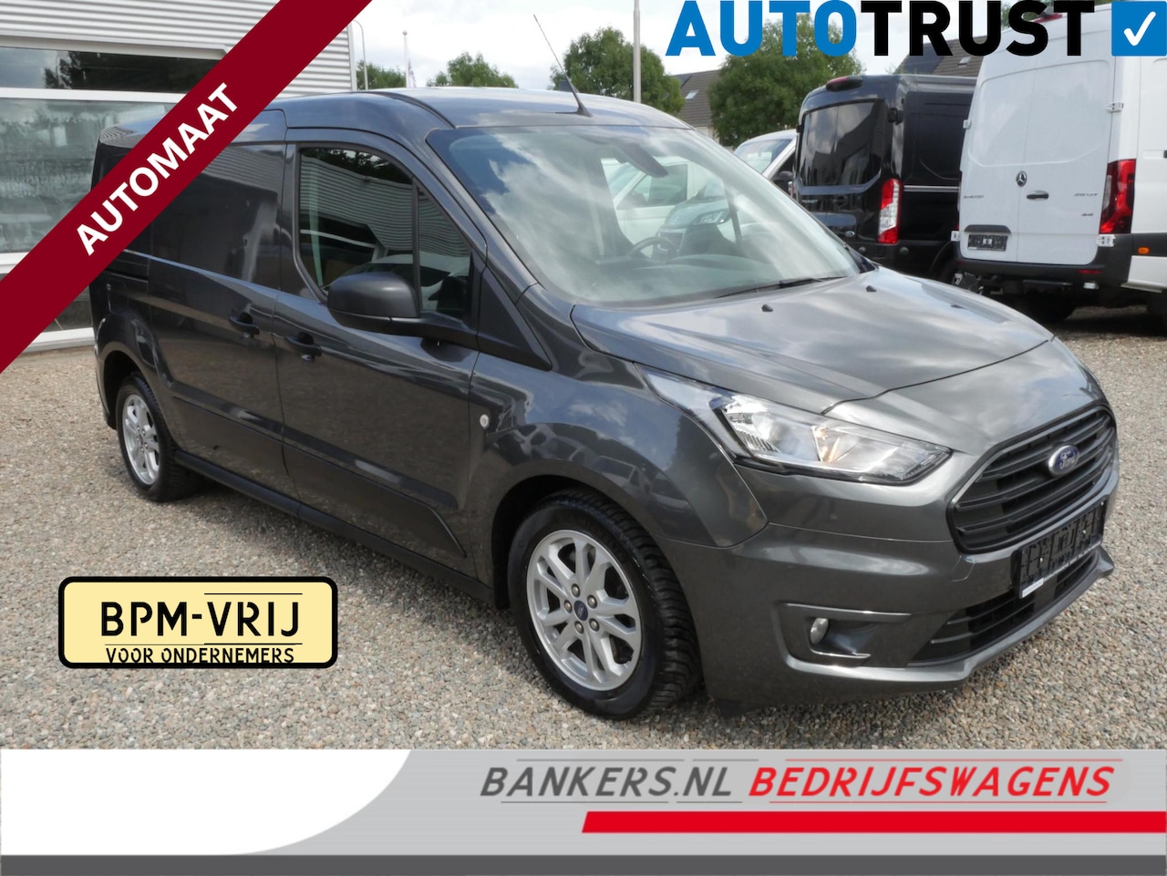 Ford Transit Connect - 1.5 TDCi 100PK L2 Automaat Airco - AutoWereld.nl