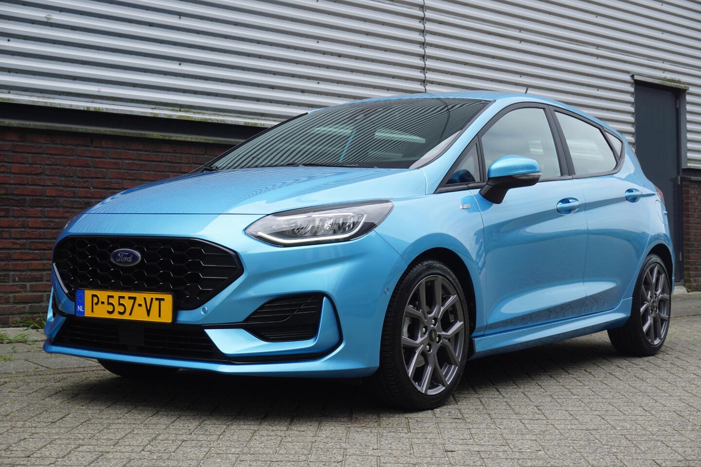 Ford Fiesta - 1.0 EcoB 125PK Hybrid ST-Line/Facelift/Camera/ 17Inch/Dealeronderhouden. - AutoWereld.nl