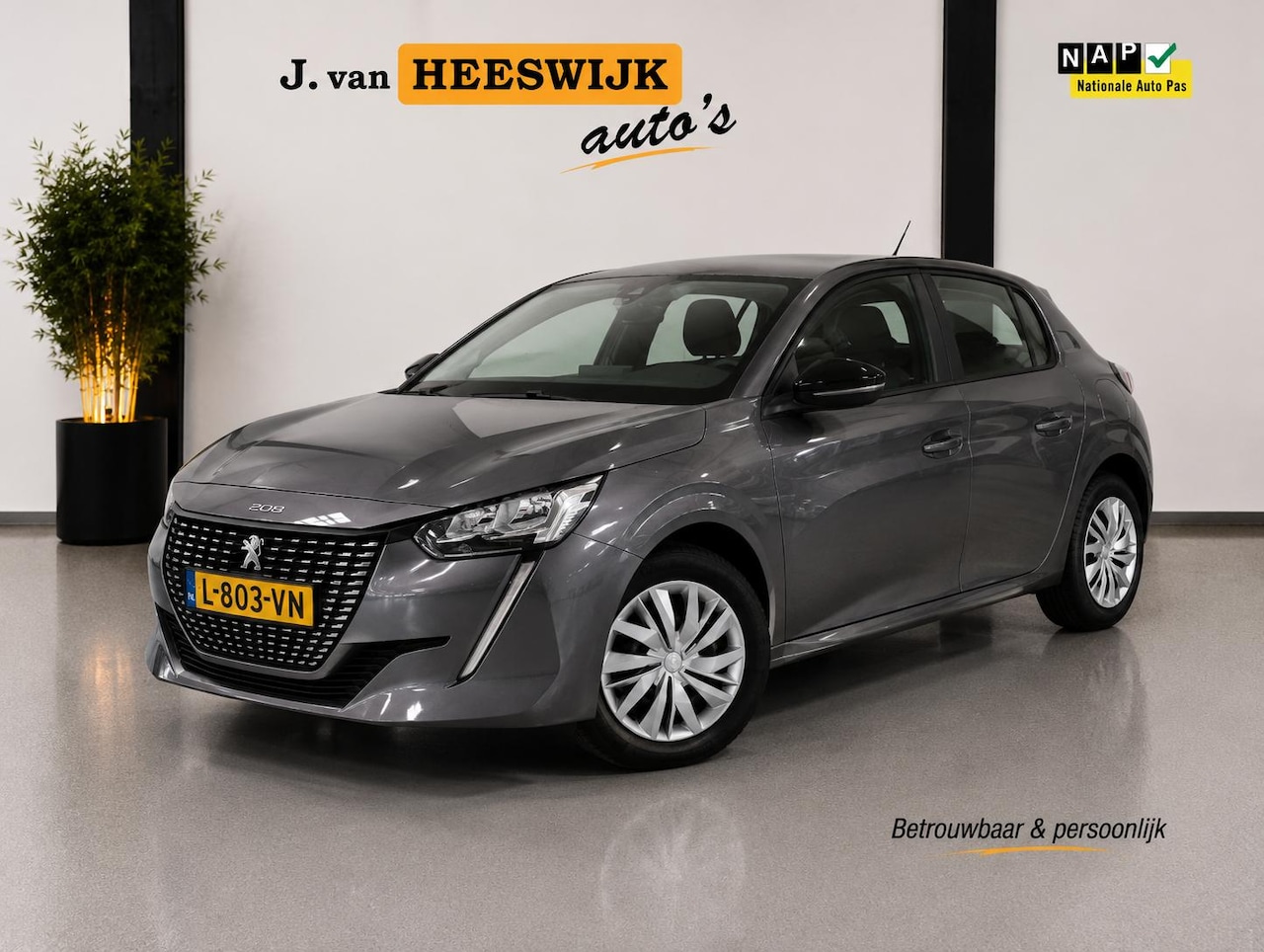 Peugeot 208 - 1.2 PureTech Active Airco | Navigatie | Elektrische ramen | Centrale vergendeling op afsta - AutoWereld.nl
