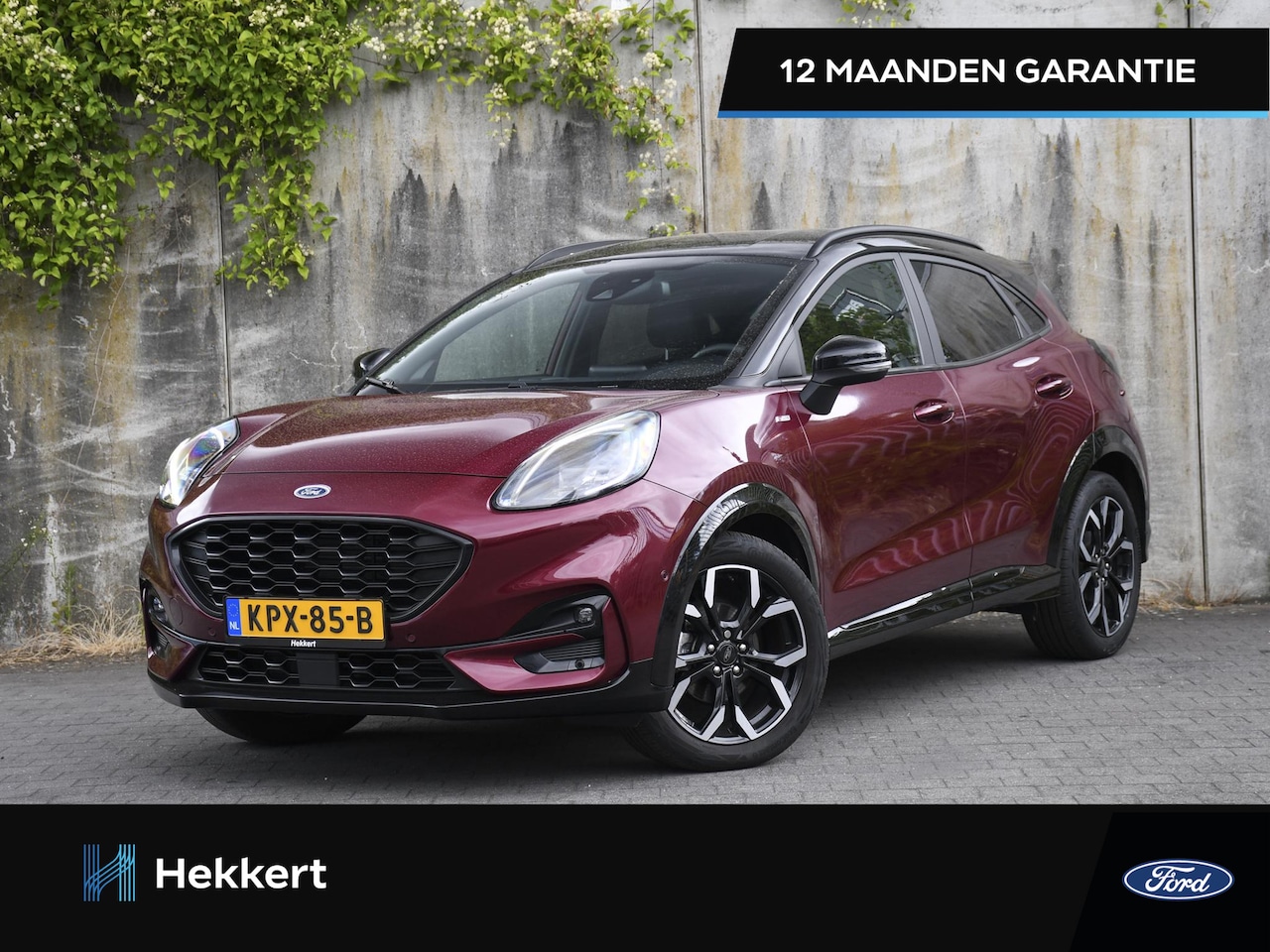 Ford Puma - ST-Line X Vived Ruby Edition 1.0 Ecoboost 125pk B&O | ADAPT. CC | CAMERA | DODE HOEK | 18' - AutoWereld.nl