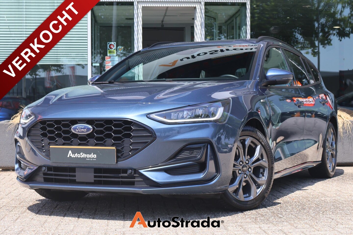 Ford Focus Wagon - 1.0 ST-Line 125pk | Navigatie | Carplay | Climate | Cruise | Sensoren | LED - AutoWereld.nl