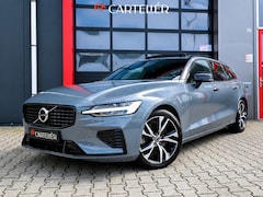 Volvo V60 - 2.0 T6 AWD Long Range 398PK R Design Thunder Grey | Pano | Trekhaak | Leder | Memory | Mat