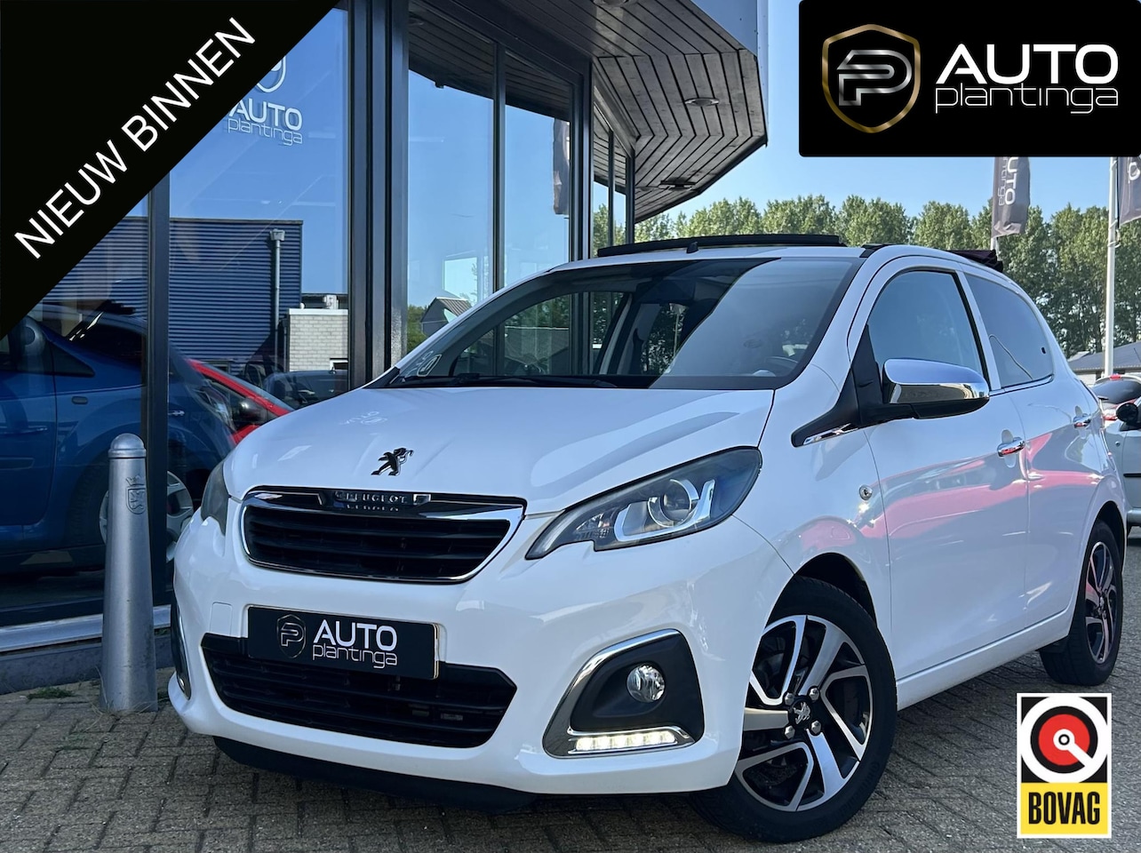 Peugeot 108 - 1.2 VTi Allure Top 82PK | Volledige Onderhoudshistorie | D Riem is Vervangen | Elektrisch - AutoWereld.nl