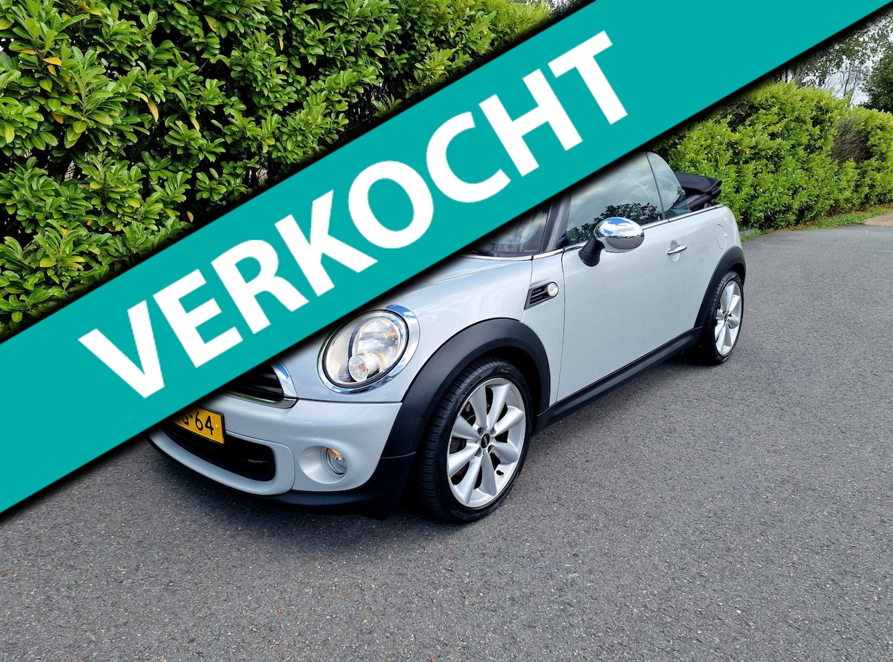 MINI Cabrio - 1.6 One Chili Cabrio Airco St verwarming - AutoWereld.nl