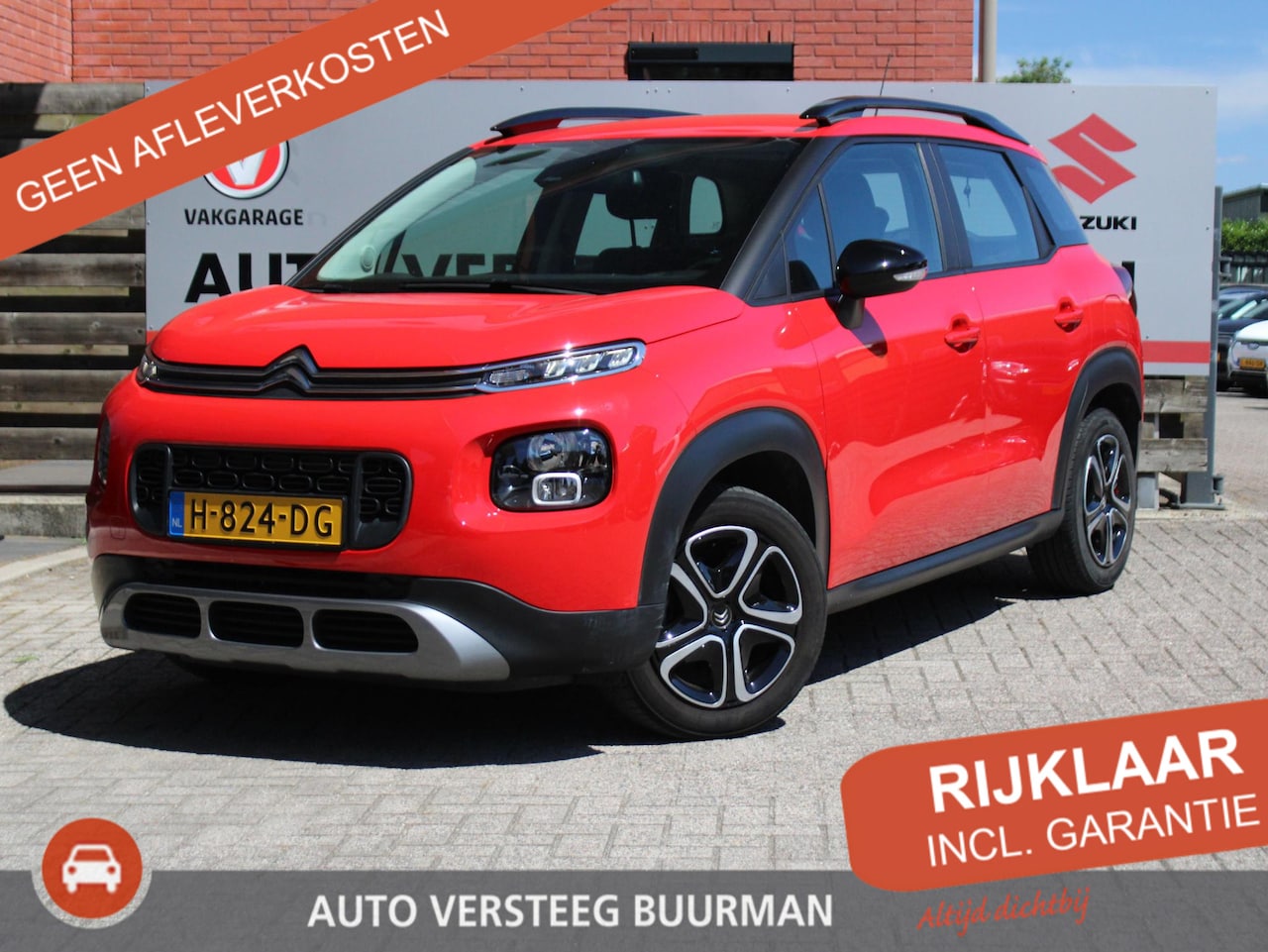 Citroën C3 Aircross - 1.2 PureTech S&S Feel Bluetooth, Cruise Control, Airco, Parkeersensoren Achter - AutoWereld.nl