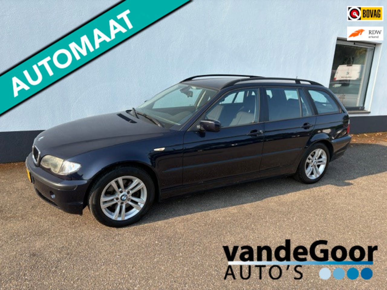 BMW 3-serie Touring - 320d 320d, '05, aut. nette auto met een nieuwe apk ! - AutoWereld.nl