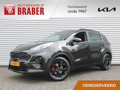 Kia Sportage - 1.6 T-GDI Black Edition | Stuur-/stoelverwarming v+a | Schuifdak | Leer | Camera | Elek. a