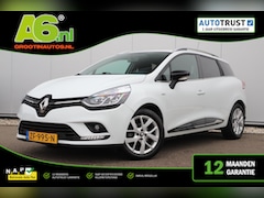 Renault Clio Estate - 0.9 TCe Limited Navigatie Airco Cruise Control Bluetooth 16 inch LMV LED Donkere Ramen
