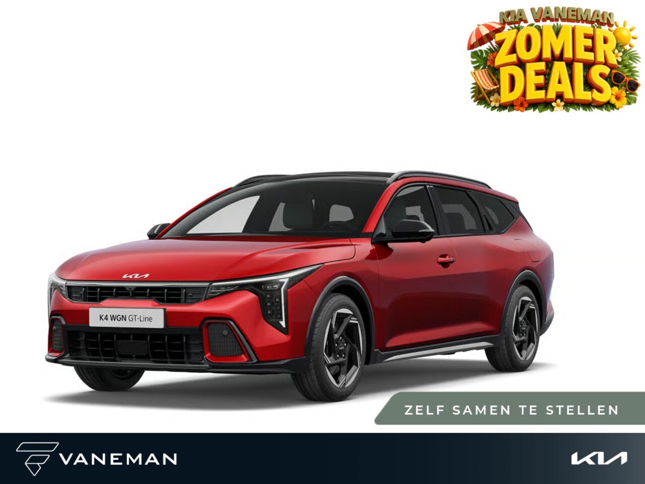 Kia K4 Sportswagon - 1.0 T-GDi MHEV GT-Line Launch Edition | Cruise control adaptief met Stop&Go en stuurhulp | - AutoWereld.nl