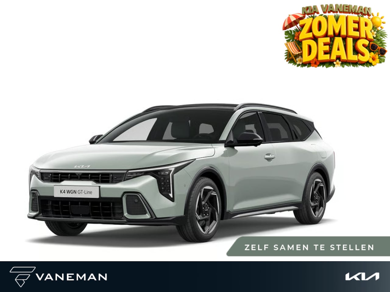 Kia K4 Sportswagon - 1.0 T-GDi MHEV GT-Line Launch Edition (pano) | Elektrisch glazen panorama-dak | Zelf samen - AutoWereld.nl