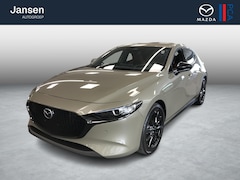 Mazda 3 - 3 E-Skyativ-G 140 Nagisa , Nieuwe Auto, 10 KM, Voorraadvoordeel € 3.000, -, Automaat, Leer