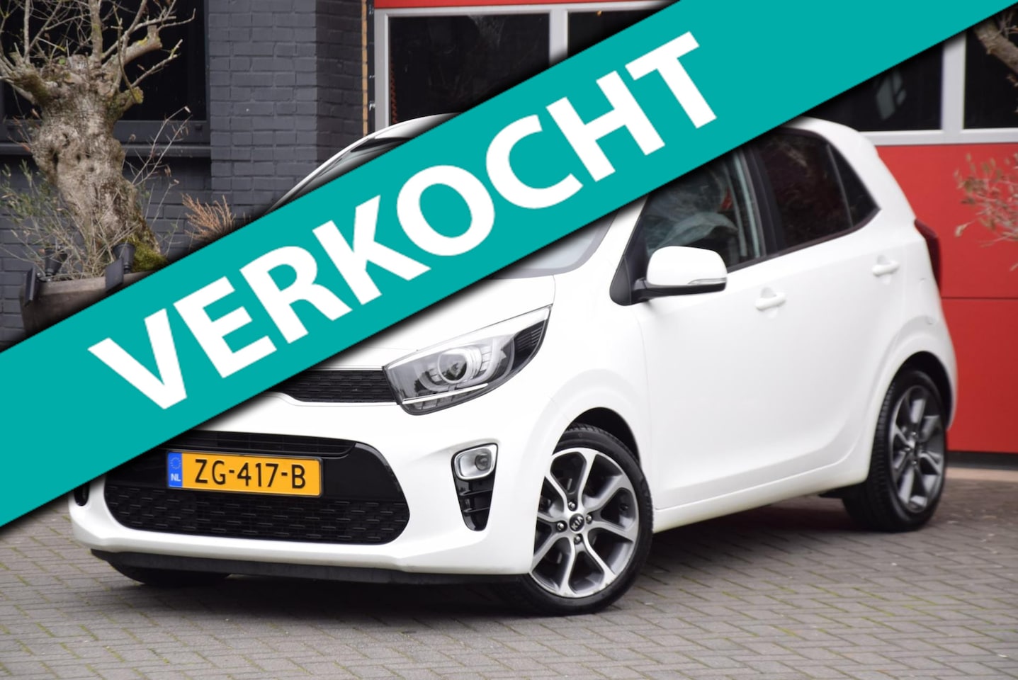 Kia Picanto - 1.0 CVVT Design Edition 2019 Navigator Navigatie 5 Deur Airco Cruise control Carplay - AutoWereld.nl