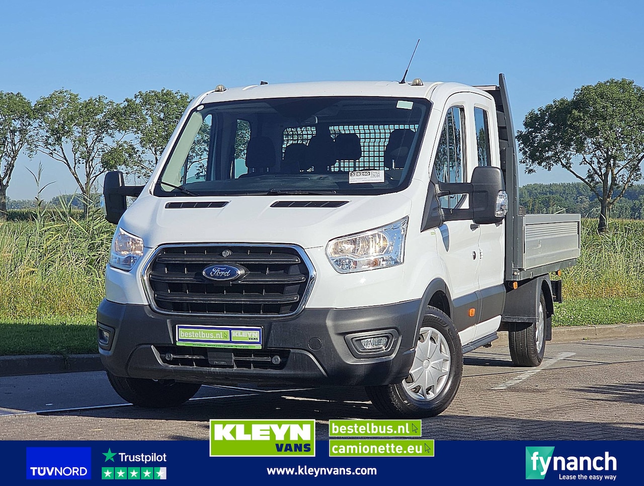 Ford Transit - 2.0 Dub Cab Open Laadbak - AutoWereld.nl