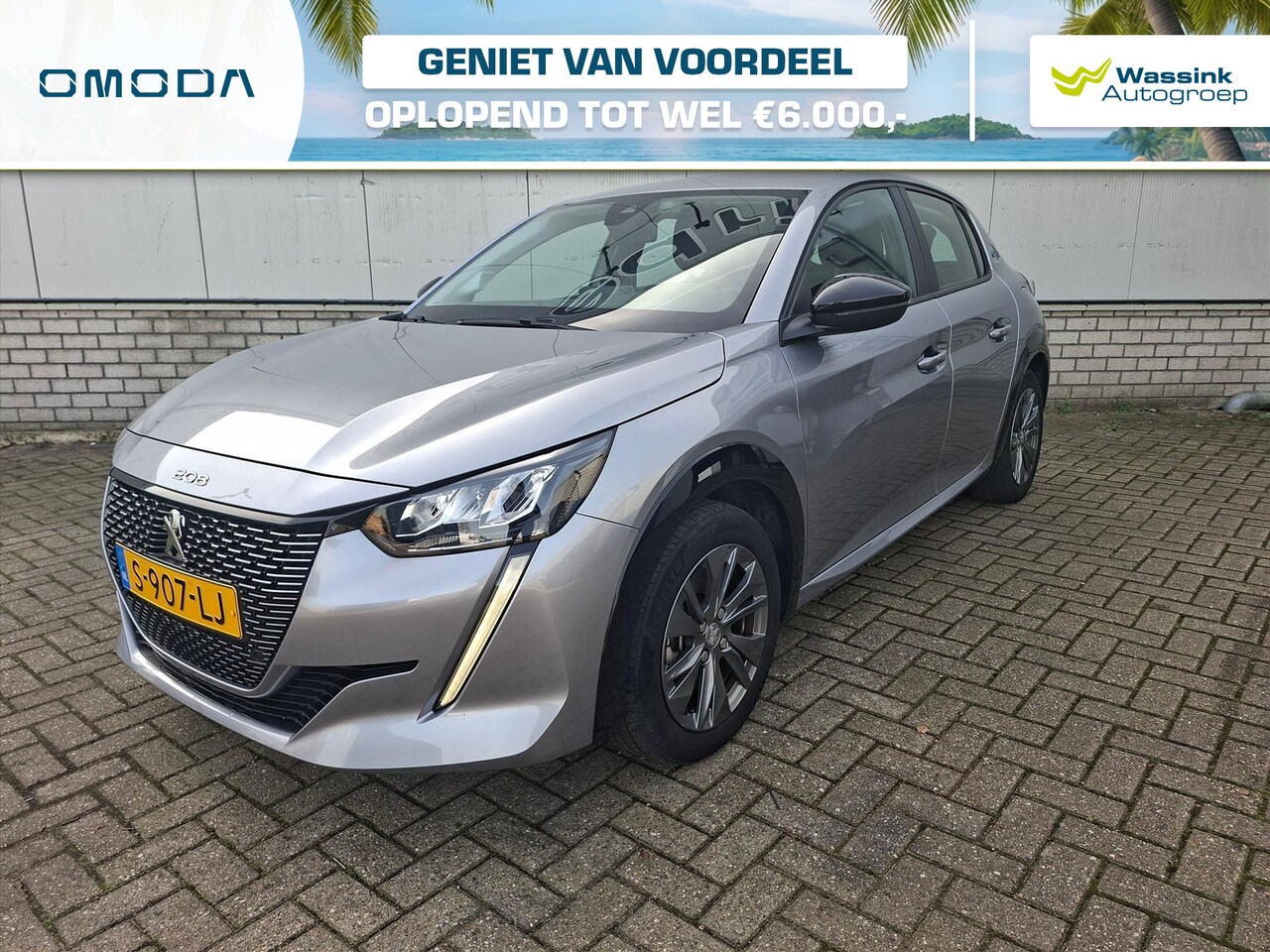 Peugeot e-208 - EV 50kWh 136pk Active Pack | Navigatie| Cruise Control | Apple Carplay/Android Auto | Clim - AutoWereld.nl