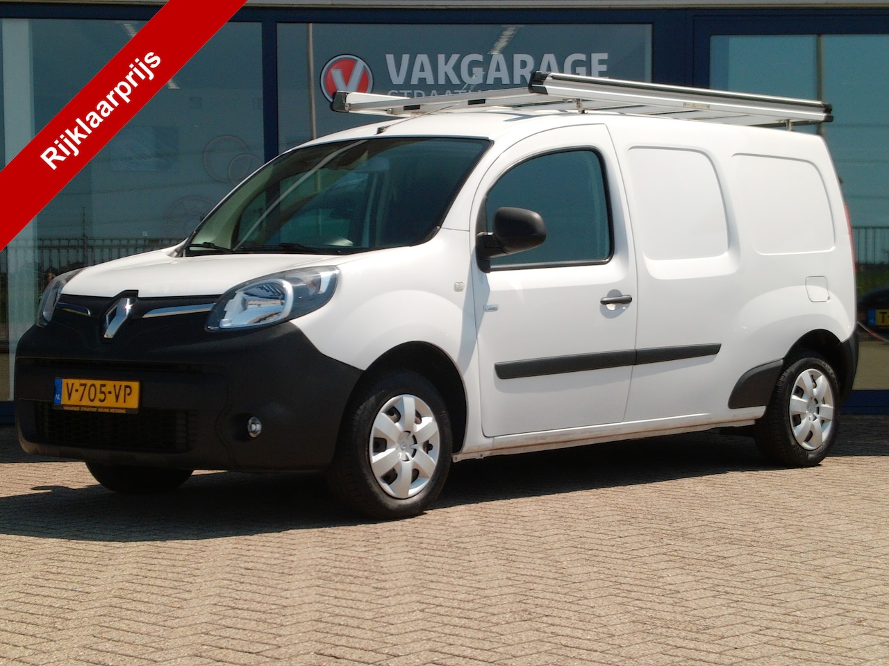 Renault Kangoo - Z.E. Maxi incl. Accu / SOH 90.5 % / Airco / Camera + Sensoren / Cruise Control / Imperiaal - AutoWereld.nl