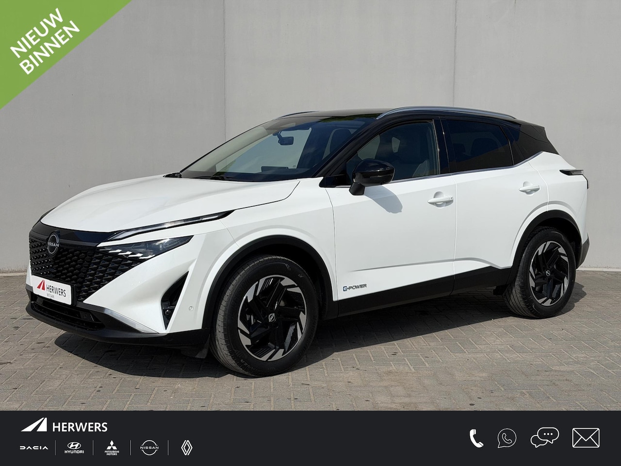 Nissan Qashqai - 1.5 e-Power N-Connecta / Facelift / Navigatie / 360 Camera / Dodehoek Detectie / Apple Ca - AutoWereld.nl