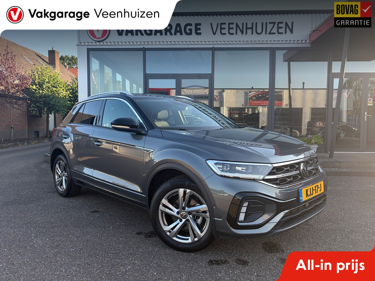 Volkswagen T-Roc - 1.5 TSI R-Line Edition|Rijklaar prijs|Trekhaak afn.|Camera|Carplay|Navi|Fabrieks garantie| - AutoWereld.nl