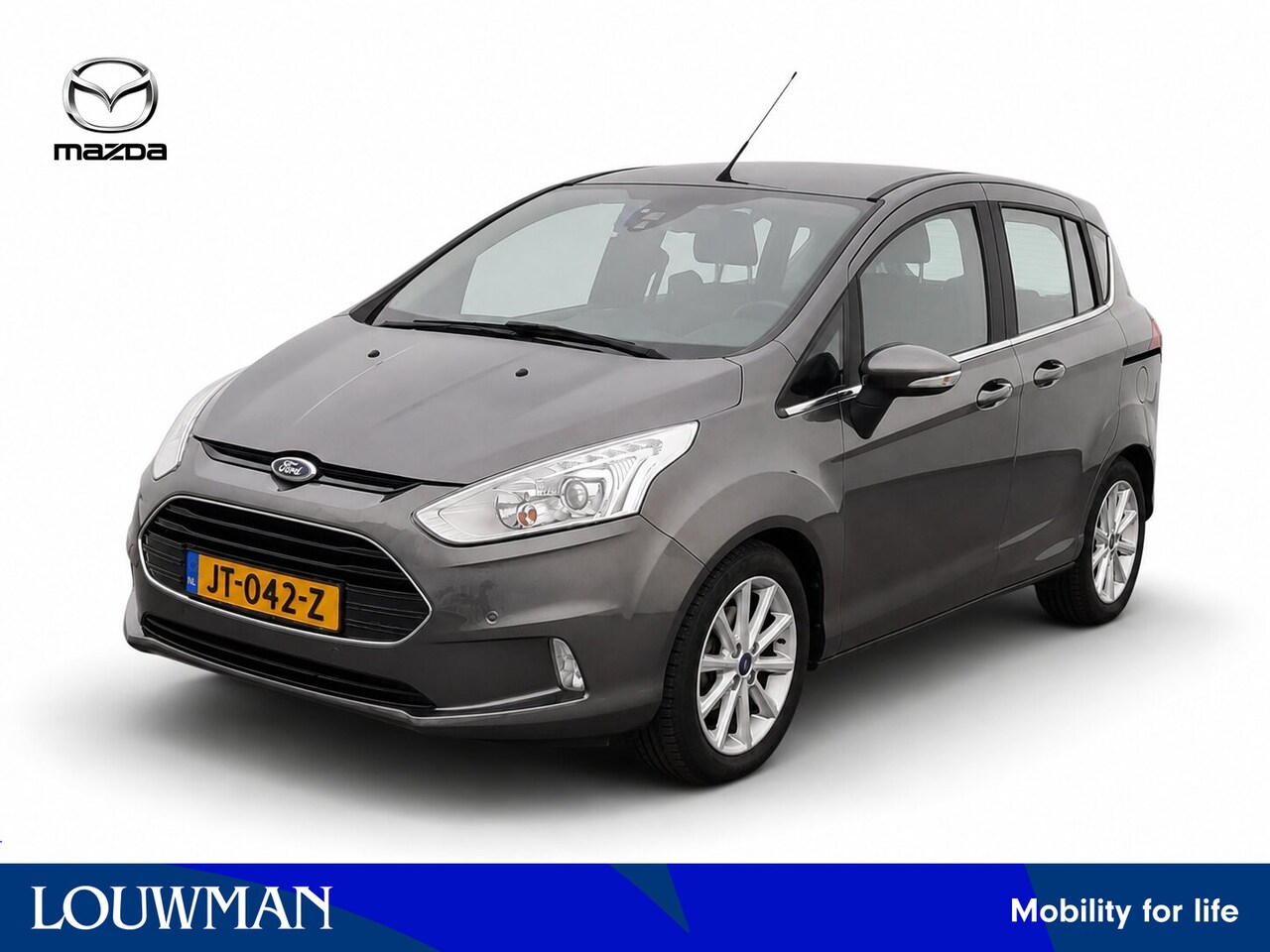 Ford B-Max - 1.0 EcoBoost Titanium | Trekhaak | 1e Eigenaar | 100PK | Dealer onderhouden | onderweg-naa - AutoWereld.nl