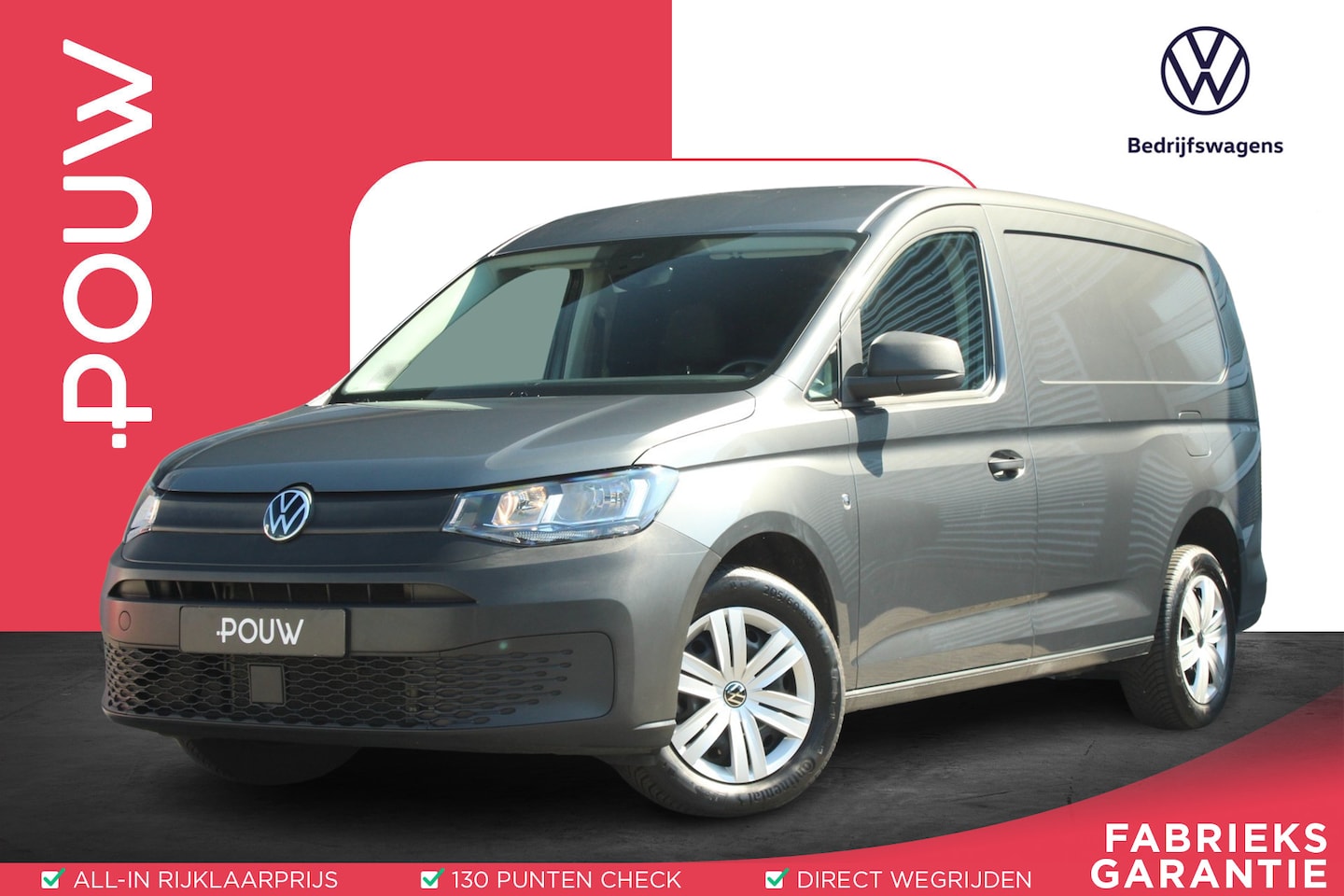 Volkswagen Caddy Cargo Maxi - 2.0 TDI 122pk DSG Comfort | Trekhaak | Cruise Control | Parkeersensor Achter | Apple Carpl - AutoWereld.nl