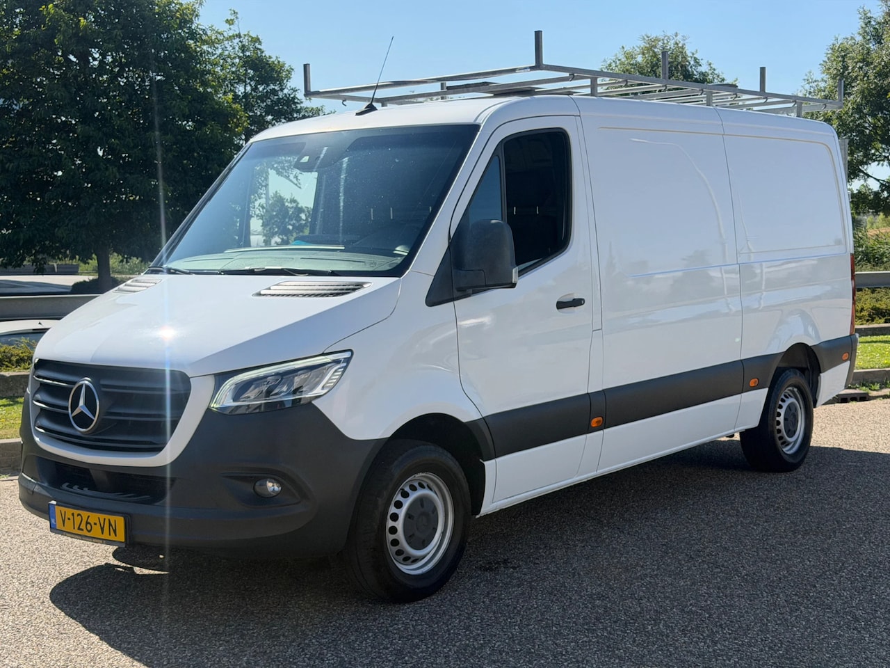 Mercedes-Benz Sprinter - 316CDI L2H1 Automaat Airco Navi 3500KG Trekhaak EURO 6 - AutoWereld.nl