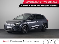 Audi Q4 e-tron - S edition Quattro 82KWh 340 pk | Techniekpakket Pro | elektrische stoelen | Glazen panoram