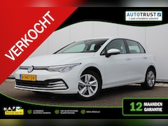 Volkswagen Golf - 1.0 eTSI Life Automaat Virtual Sfeerverlichting 16 inch Navigatie Achteruitrijcamera