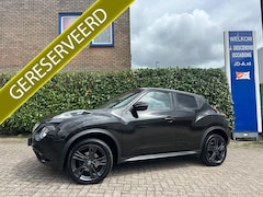 Nissan Juke - 1.2 DIG-T S/S Premium Black Edition Climate C, Cruise C, Leder Int, Navigatie ZATERDAG 01