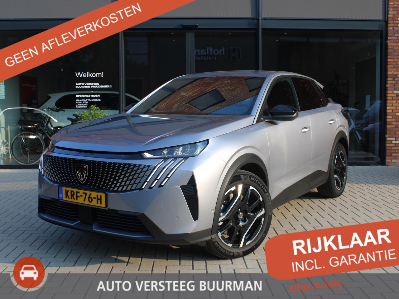 Peugeot 3008 - 1.6 plug-in Hybrid 195 Allure e-DCS7 Automaat Navigatie, Trekhaak, Rondomzichtcamera, Keyl - AutoWereld.nl