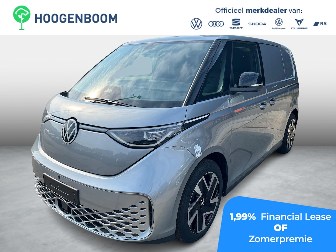 Volkswagen ID. Buzz Cargo - Bedrijfswagens Bulli Limited Edition Elektromotor 210 kW (286 pk) | schuifdeur links & rec - AutoWereld.nl