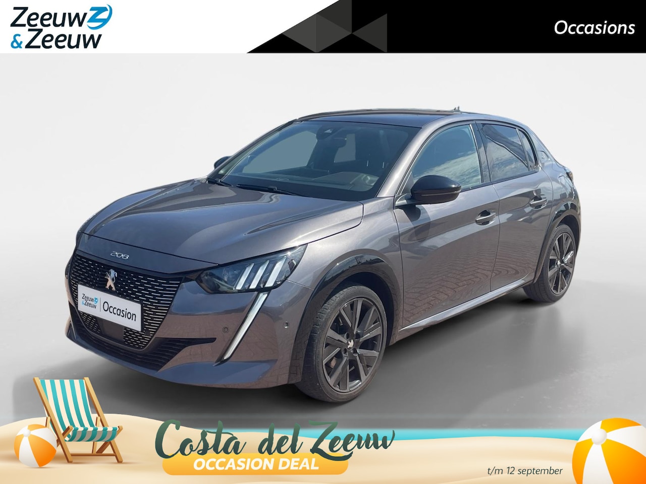Peugeot 208 - 1.2 PureTech GT Pack *Navi+Camera*Parkeersensoren*Panoramadak*Stoelverwarming*Climate Cont - AutoWereld.nl