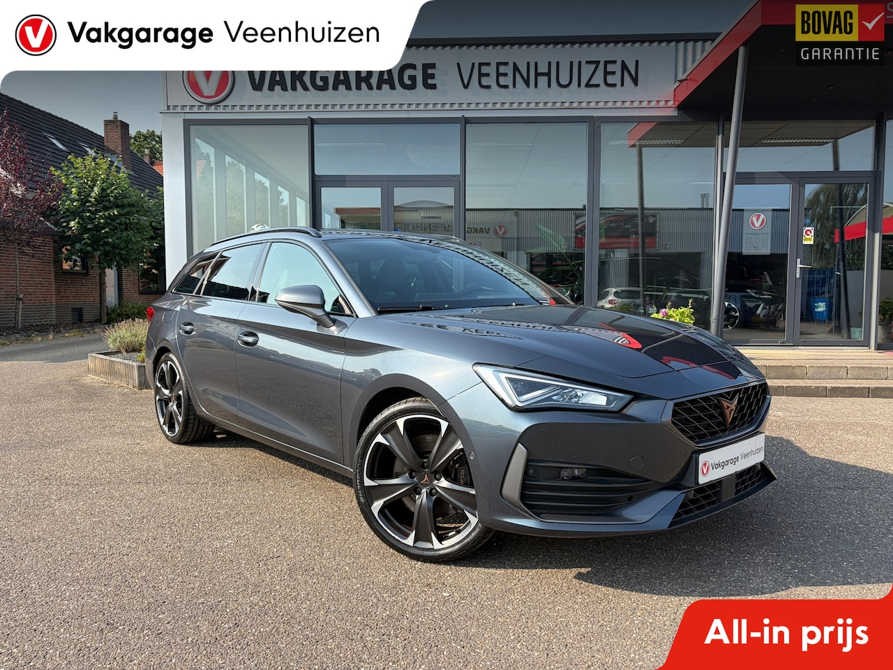 CUPRA Leon Sportstourer - 1.4 e-Hybrid 245PK VZ BusinesslRijklaar prijs|Elek. trekhaak|Camera|Elek. stoel|Elek. klep - AutoWereld.nl