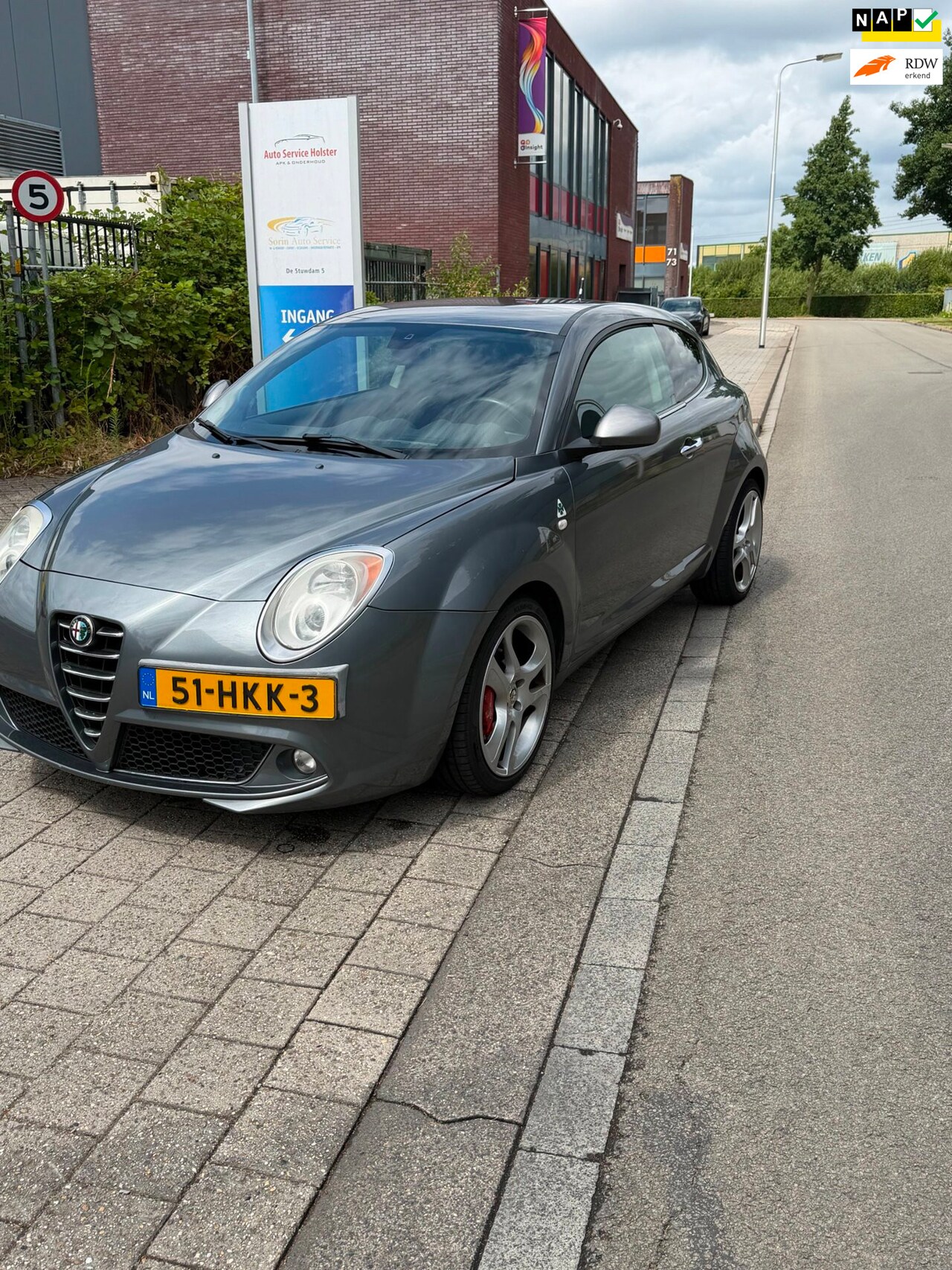Alfa Romeo MiTo - 1.4 T Sport 1.4 T Sport, Apk, Nap, Zeer goed rijdend, Inruil mogelijk. - AutoWereld.nl