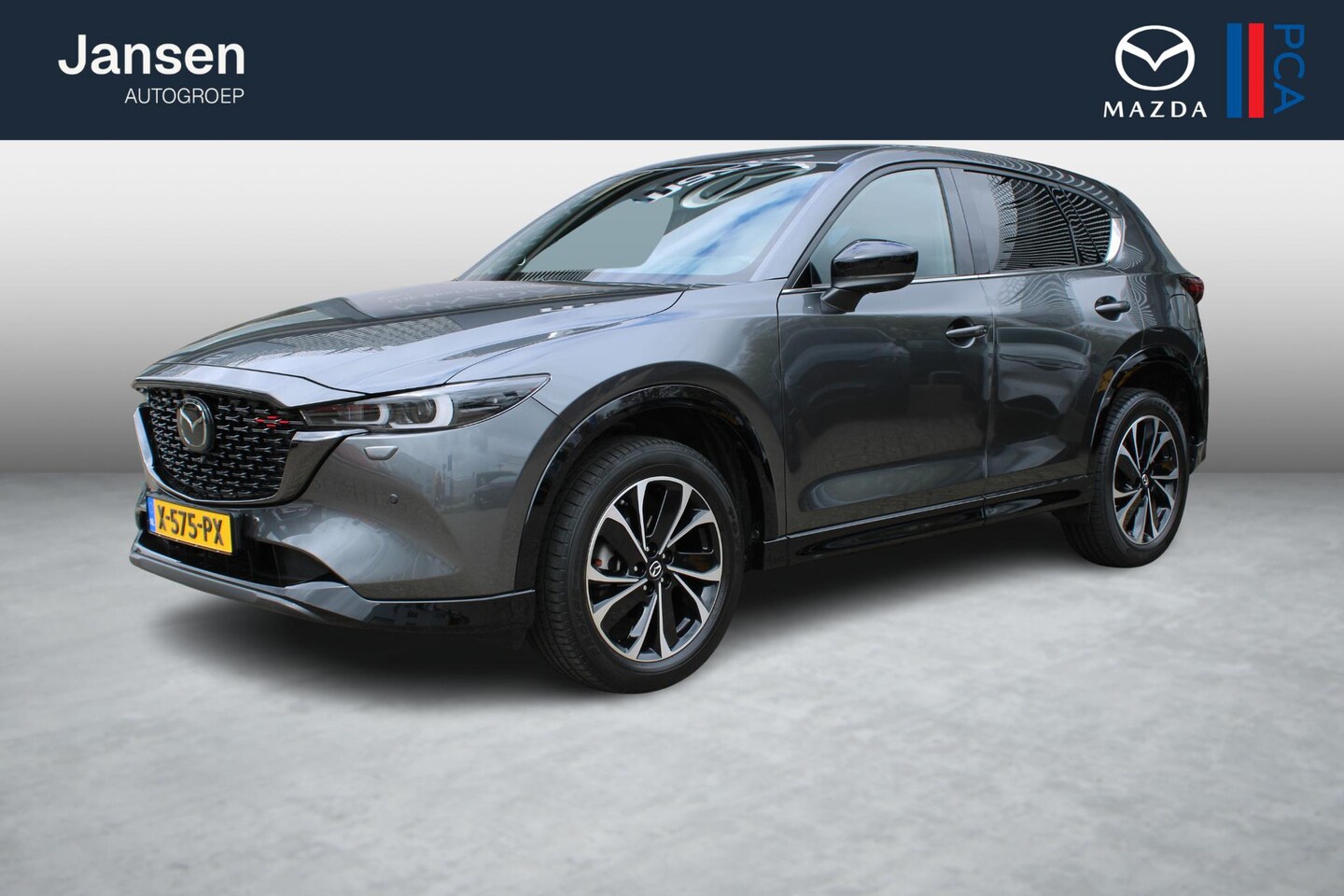 Mazda CX-5 - 2.0 e-SkyActiv-G M Hybrid 165 Homura 2.0 e-SkyActiv-G M Hybrid 165 Homura , Automaat, Comfort Pack, Leder, 360 Camera, Bose, St - AutoWereld.nl