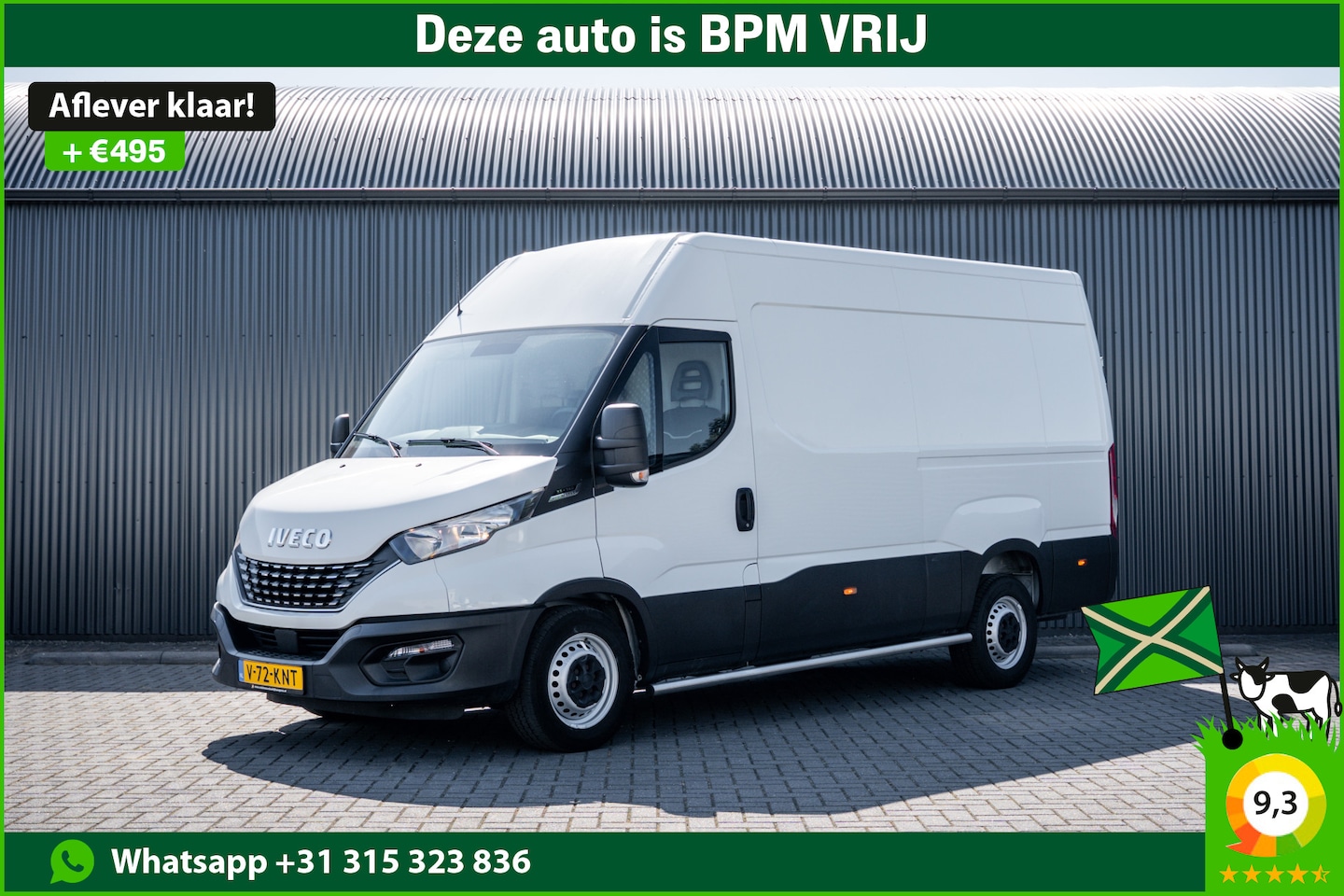Iveco Daily - 35S14V 2.3 L2H2 | Automaat | 1e Eigenaar | Euro 6 | Cruise | Climate | Trekhaak - AutoWereld.nl