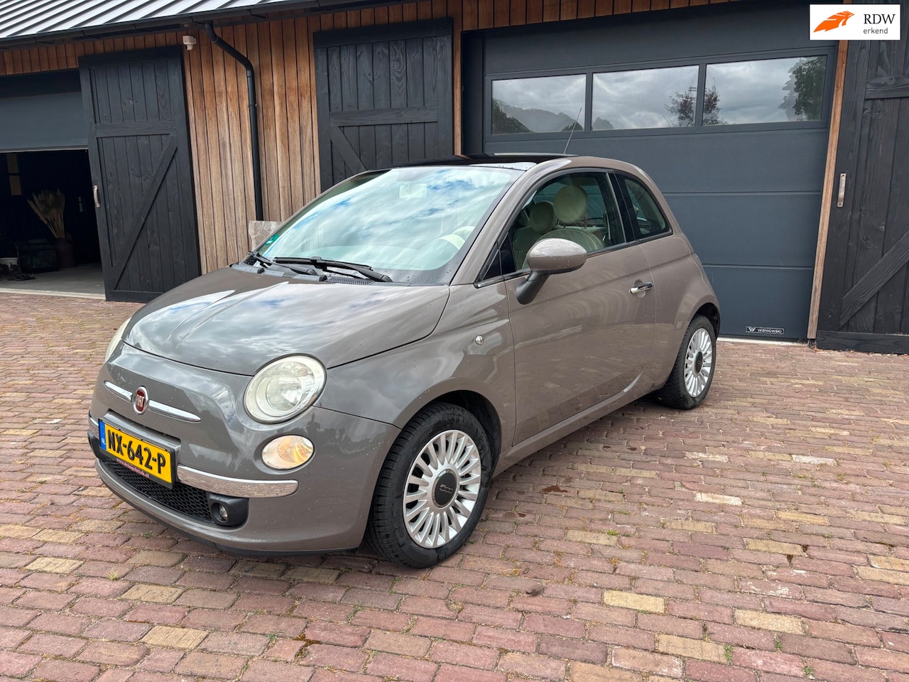Fiat 500 - 1.2 Naked 1.2 Naked ,PANORAMA DAK, AIRCO - AutoWereld.nl