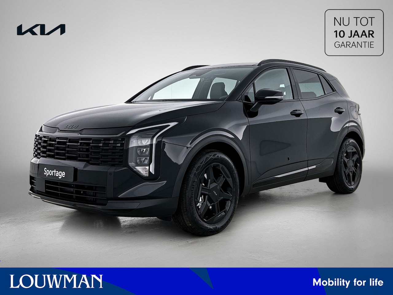 Kia Sportage - 1.6 T-GDi Hybrid Black Edition Advanced Stoelverwarming | Stuurverwarming | Climate contro - AutoWereld.nl