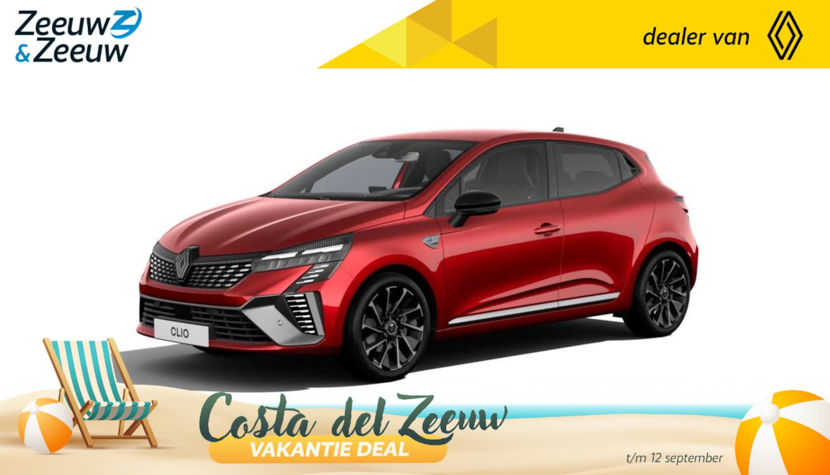 Renault Clio - 1.6 E-Tech Full Hybrid 145 esprit Alpine * CLIO RUN OUT ACTIE, € 3.000,- KORTING * 5 JAAR - AutoWereld.nl