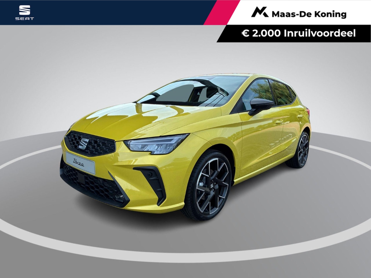 SEAT Ibiza - 1.0 EcoTSI FR Business Connect 115PK l 18" Performance Machined - AutoWereld.nl